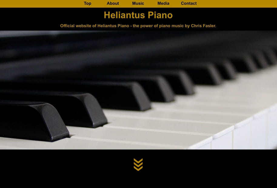 Website Heliantus Piano